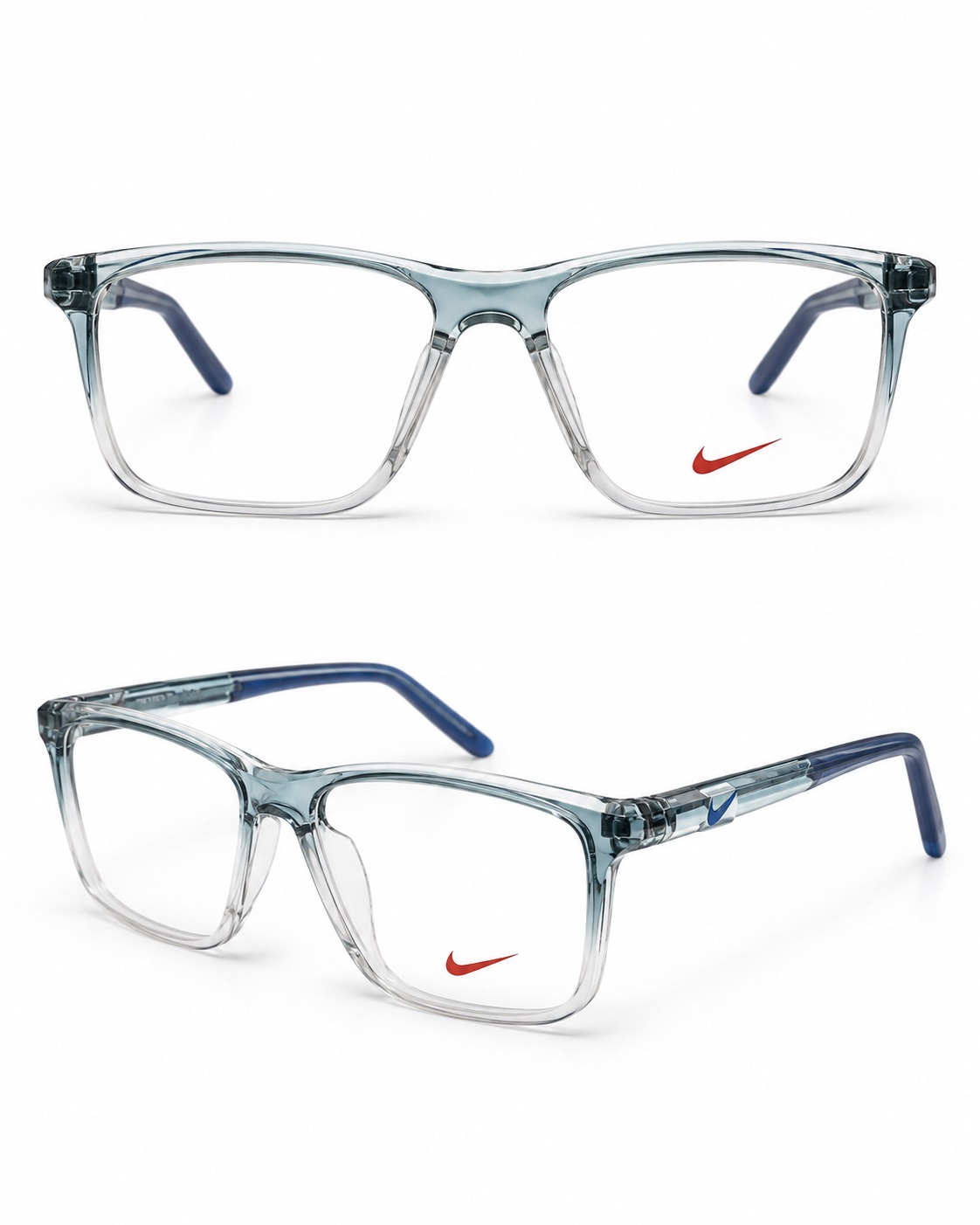 Montura NIKE 7038 color AZUL DEGRADE
