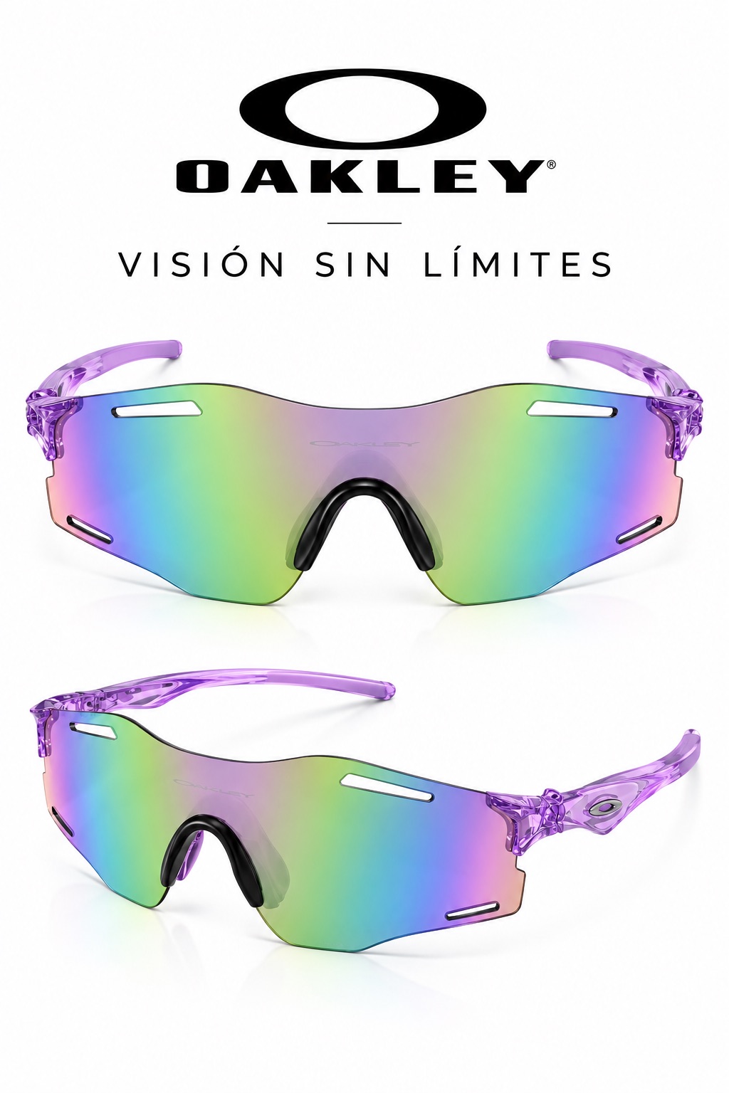 Montura OAKLEY 0004 color MORADO MULTICOLOR