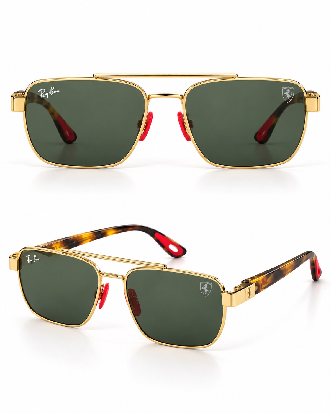Montura RAY-BAN 3715 color DORADO CAREY