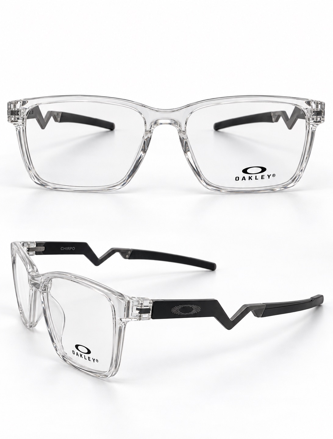 Montura OAKLEY 8018 color CRISTAL NEGRO
