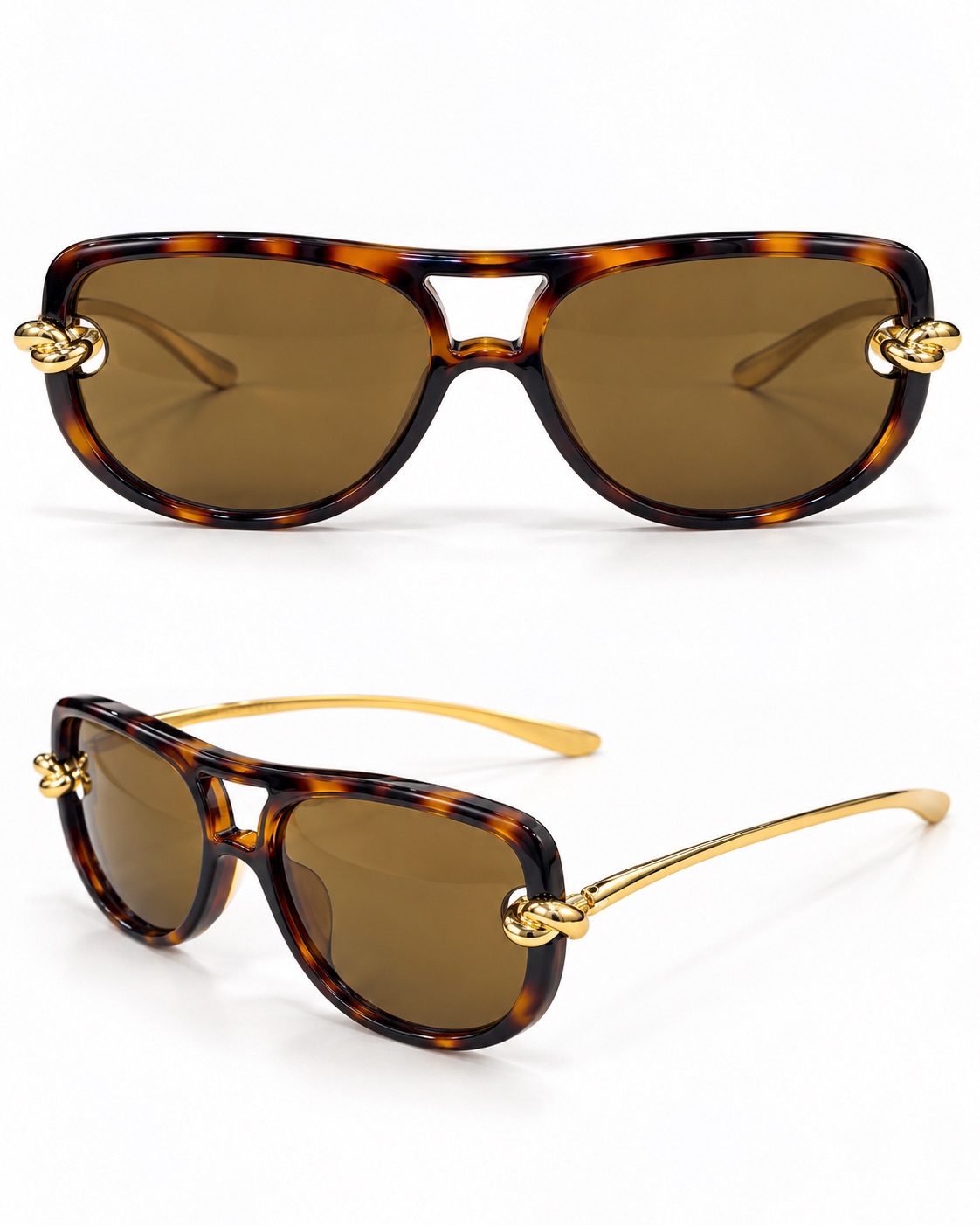 Montura BOTTEGA VENETA 0002 color CAREY CAFE